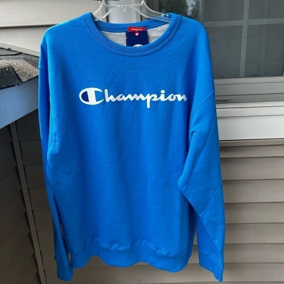 Champion Other - NWT-CHAMPION-MEN'S Powerblend Fleece Logo Sweatshirt